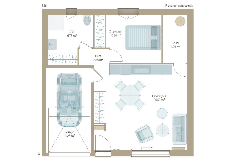 Maison à construire Saint-Jean-Brévelay (56660) 7