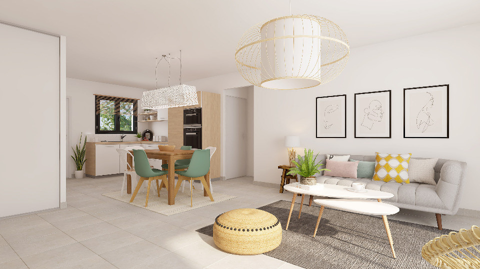 Maison à construire Saint-Jean-Brévelay (56660) 4