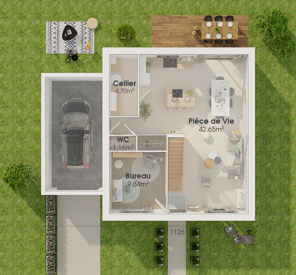 Maison à construire Ploërmel (56800) 11