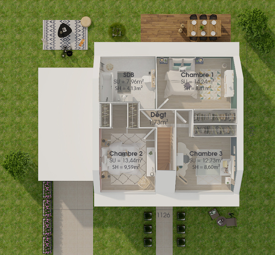 Maison à construire Ploërmel (56800) 13