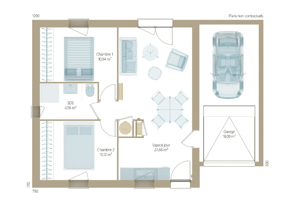 Maison à construire Ploërmel (56800) 8