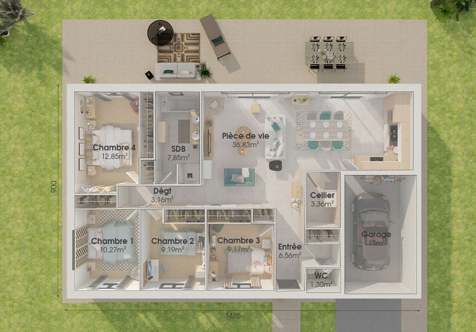 Maison à construire Bignan (56500) 11