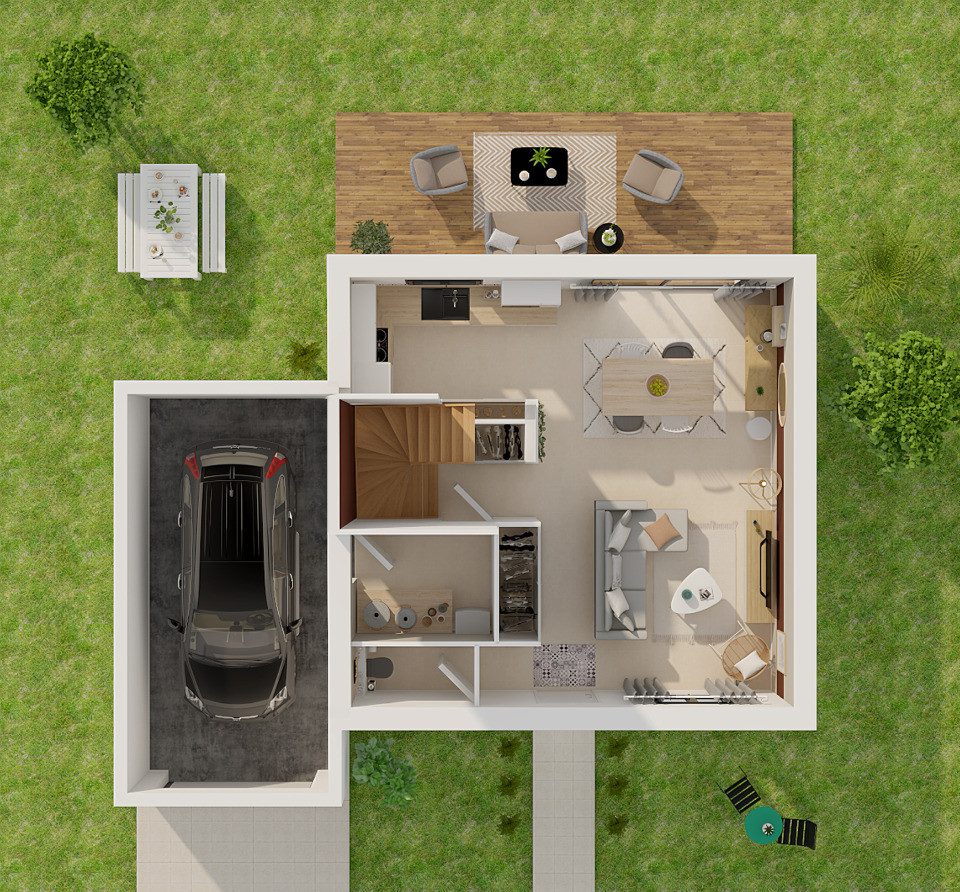 Maison à construire Kerlaz (29100) 9
