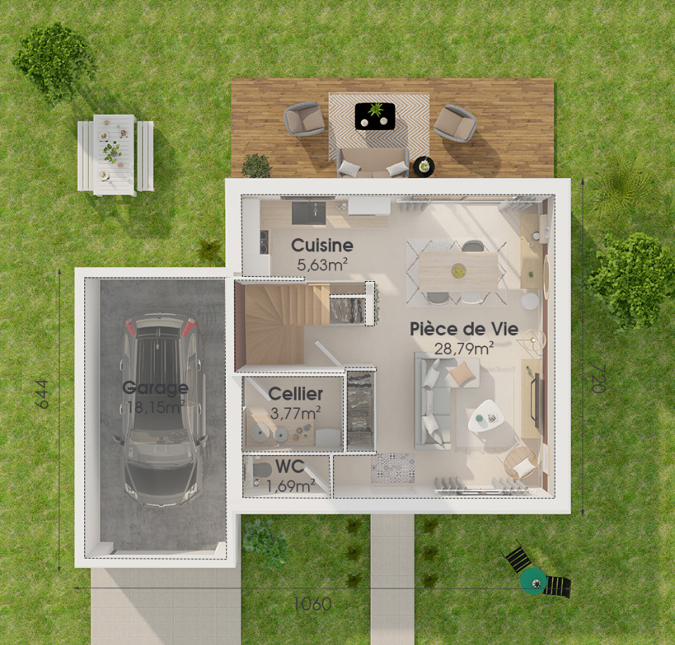 Maison à construire Kerlaz (29100) 10