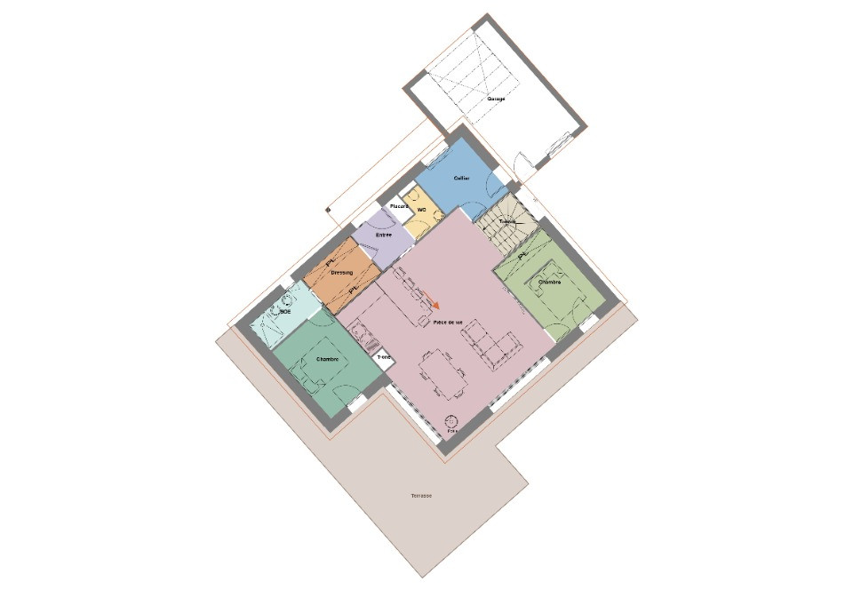 Maison à construire La Chapelle-Thouarault (35590) 2