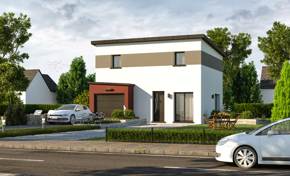 MAISON >&agrave; construire Kervignac