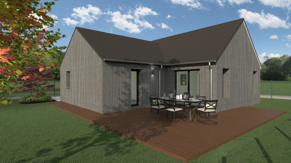 MAISON >&agrave; construire Lannebert