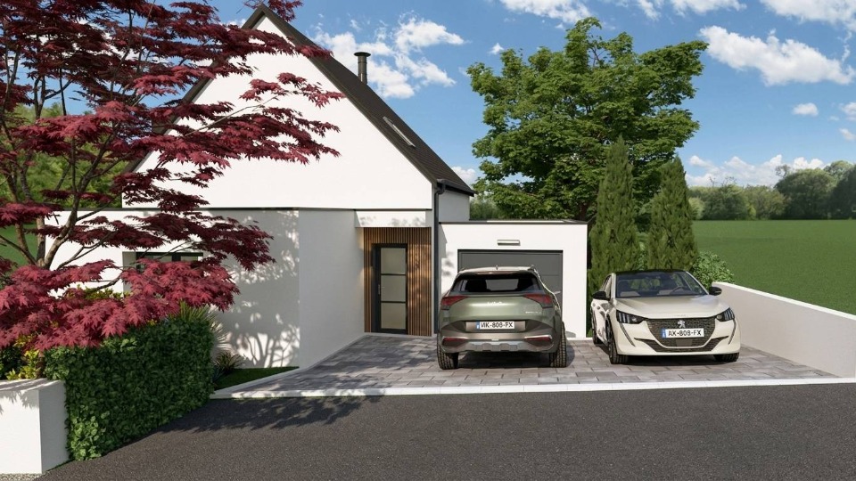 MAISON >&agrave; construire Bénodet
