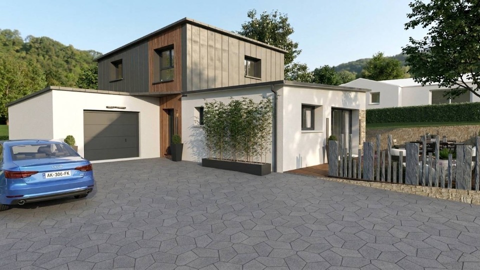 MAISON >&agrave; construire Plougonven