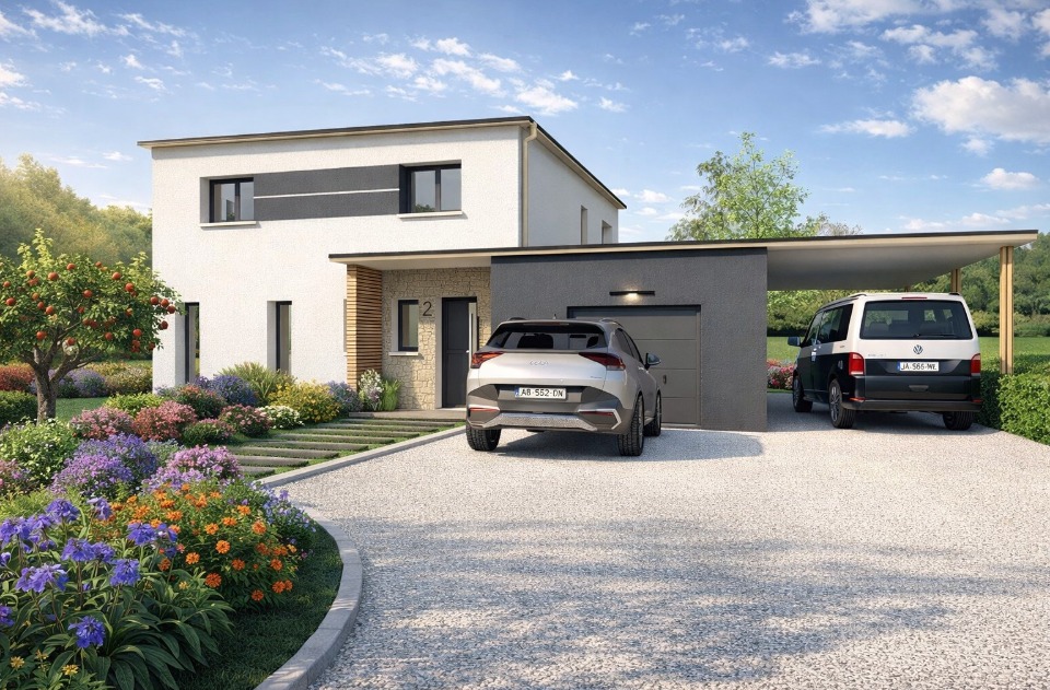 MAISON >&agrave; construire Pont-l'Abbé