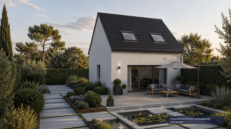 MAISON >&agrave; construire Pluneret