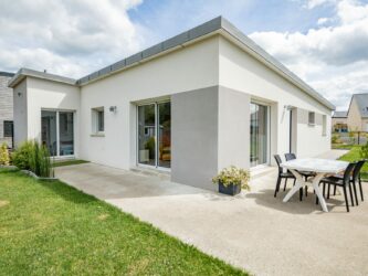 Plan maison plain-pied 3 chambres en Finistère Sud