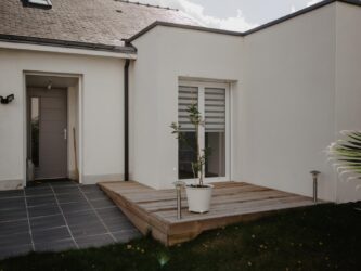 Extension de maison individuelle à Ste Luce sur Loire (44) - projet fini
