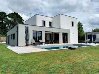 Maison d architecte avec piscine Fouesnant