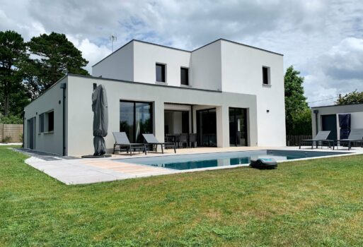 Maison d architecte avec piscine Fouesnant