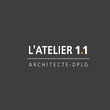 Logo cabinet d'architecture atelier 1.1 guidel