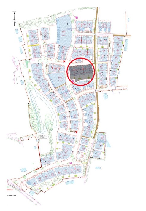 Plans masse - Maison neuve clé-Hauts-Sénéchal-sud-5