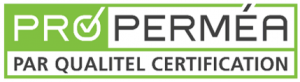 Logo Certification perméabilité Qualitel
