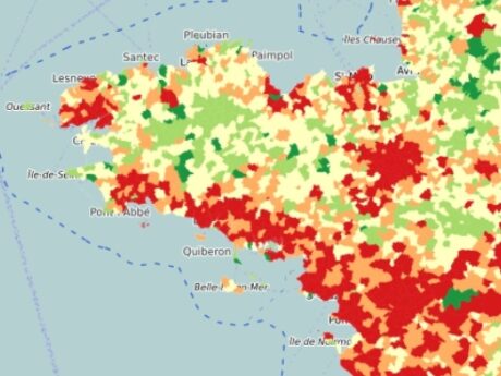 Evolution du nombre de ménages entre le 1er janvier 2009 et le 1er janvier 2021