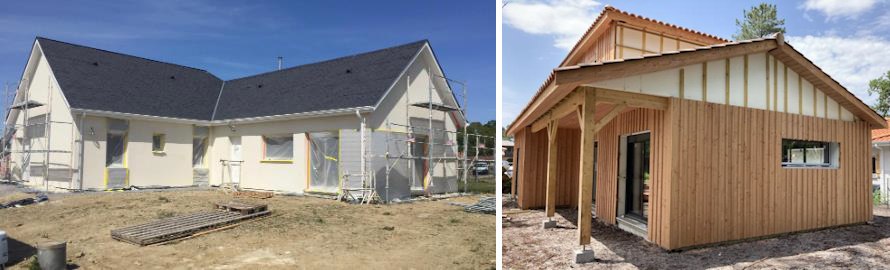 Finition maison bois