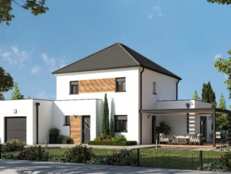 Maison bois 5 chambres Canopée 1